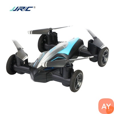 JJRC 迷你四轴陆空双模式飞行便携飞机花样翻滚灯光遥控玩具热款